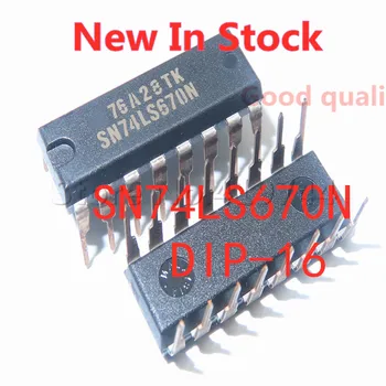 5 Бр./ЛОТ SN74LS670N 74LS670 DIP-16 регистровый трифазни изход В наличност НОВА оригинална чип
