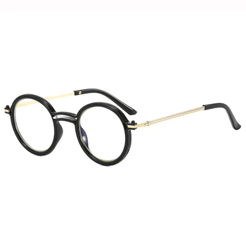 Ahora Реколта Кръгли Готови Очила за Късогледство Мъжки 2021 Очила за Жени Ретро Недалновидни Очила за Рецепта с Диоптриями