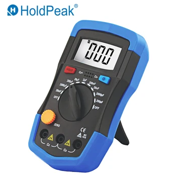HoldPeak HP-36DMini Мултицет LCD Цифров Измерител на Капацитет Тестер на Кондензатора pF mF Сензор верига Осветление