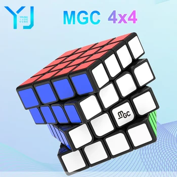 YJ MGC 4x4 4 М Магнитен Магически Способи куб Детски Подаръци Непоседа Играчки MGC 4 М Cubo Magico Пъзел Играчки За облекчаване на стреса