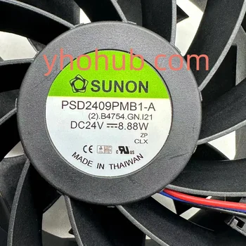SUNON PSD2409PMB1-A (2).B4754GN.I21 DC 24 В 8,88 W 92x92x38 мм, 3-жичен на Сървъра на вентилатора за охлаждане на