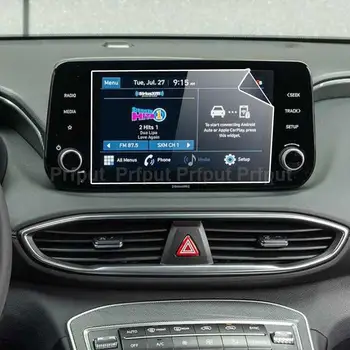 ДОМАШНИ любимци Защитно Фолио за Екрана Стикер за Hyundai Santa Fe 2022 8 Инча информационно-развлекателна Автомобилната Навигация gps Мултимедийно радио