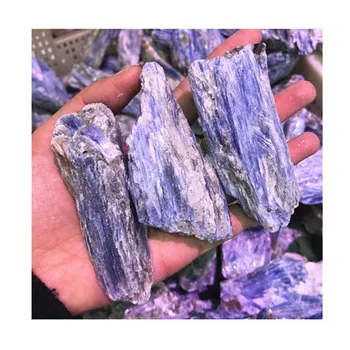 100-200 грама на Синята Кристална Натурален Кианит Груб Скъпоценен камък минерален Образец на Изцеление