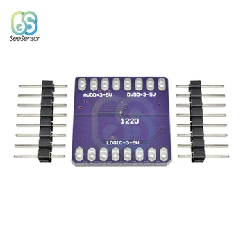 CJMCU-1220 ADS1220 ADC Модул за аналогово-цифров преобразувател SPI, I2C с ниска консумация на енергия за 24-битов аналогово-цифров преобразувател Модул сензор за постоянен ток, 3-5 В