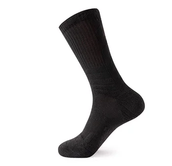 Мъжки луксозни чорапи на тенденцията на цветове, дълги баскетболни чорапи, мъжки чорапи с хавлиена кърпа, дишащи от пот, професионални футболни спортни чорапи